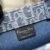 Small Dior Book Tote Denim blue