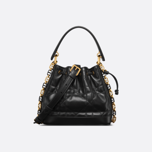 Small Dior Jolie Bucket Bag black
