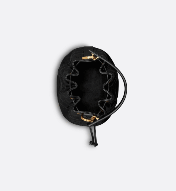 Small Dior Jolie Bucket Bag black (4) Small Dior Jolie Bucket Bag black