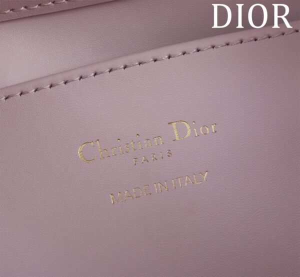 Small Dior Toujours Vertical Tote Bag pink