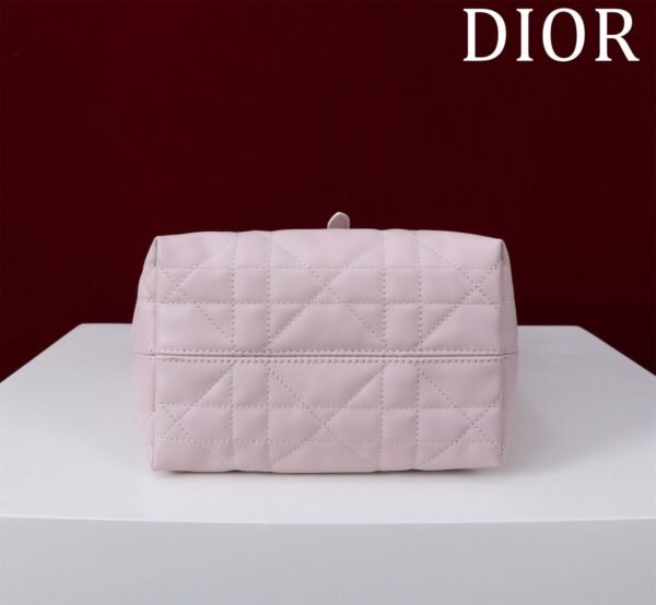 Small Dior Toujours Vertical Tote Bag pink