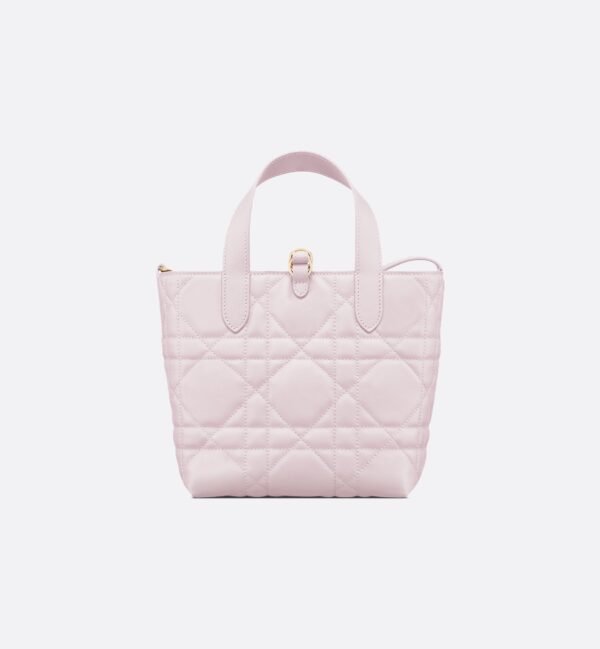 Small Dior Toujours Vertical Tote Bag pink