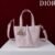 Small Dior Toujours Vertical Tote Bag pink