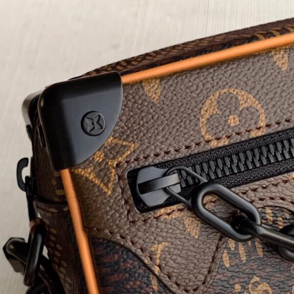 m60394 (5) Louis Vuitton Nigo Mini Soft Trunk Marron M60394