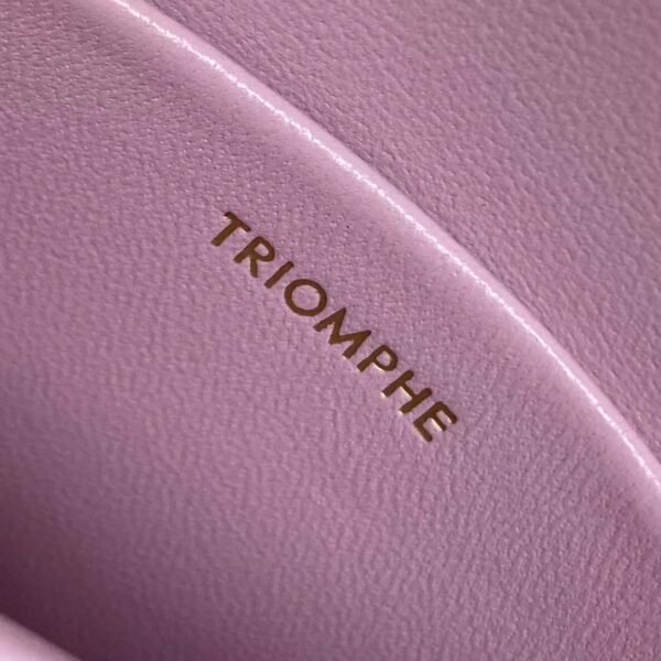 10L063ETZ-25TL (1) CELINE MINI BESACE CLEA in SHINY CALFSKIN PINK