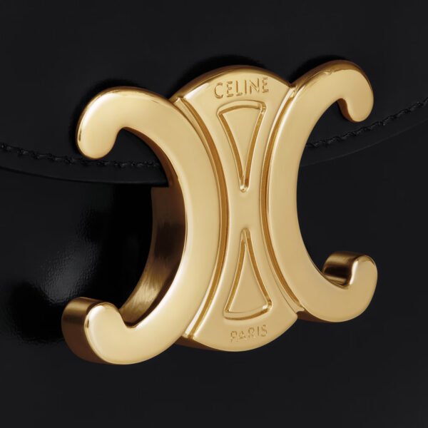 CELINE SHINY CALFSKIN IN SHINY CALFSKIN BLACK