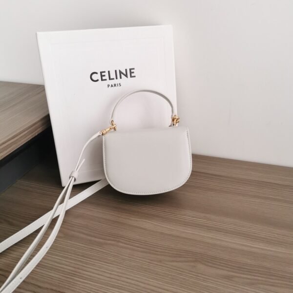 Celine MINI BESACE CLEA in PATENT CALFSKIN