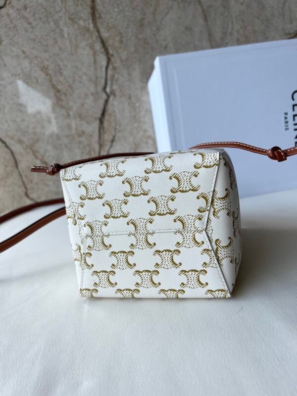 CELINE MICRO SAILOR IN TRIOMPHE CANVAS AND CALFSKIN