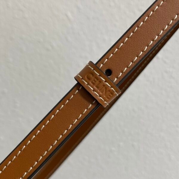 CELINE MICRO SAILOR IN TRIOMPHE CANVAS AND CALFSKIN