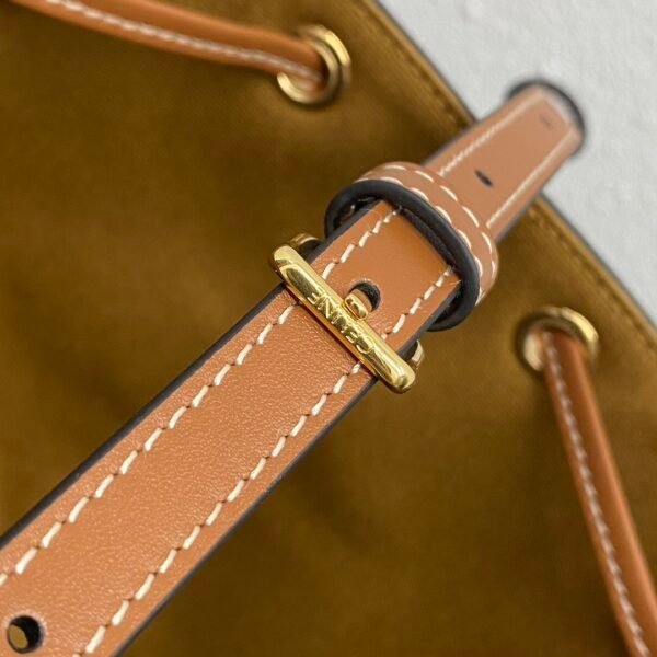 CELINE MICRO SAILOR IN TRIOMPHE CANVAS AND CALFSKIN