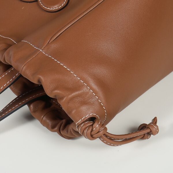 CELINE SMALL CABAS DRAWSTRING CUIR TRIOMPHE IN SMOOTH CALFSKIN - TAN