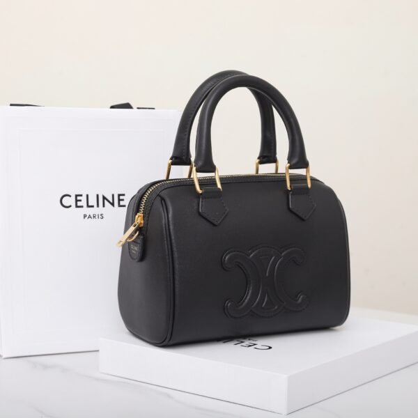 113773DU3-38NO (1) Celine SMALL BOSTON IN Smooth Calfskin