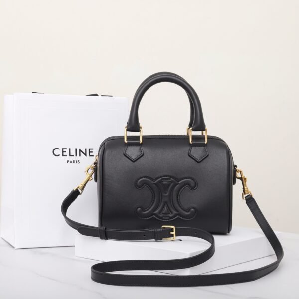 113773DU3-38NO (4) Celine SMALL BOSTON IN Smooth Calfskin
