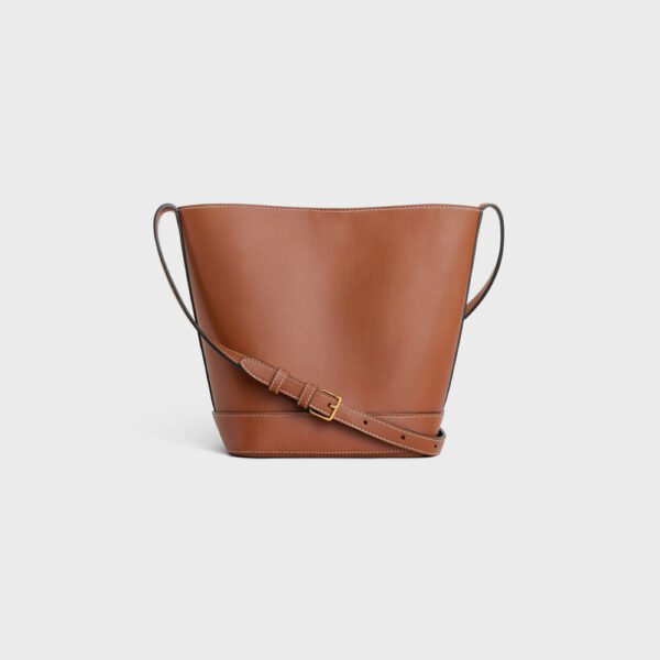 CELINE SMALL BUCKET CUIR TRIOMPHE IN Smooth Calfskin