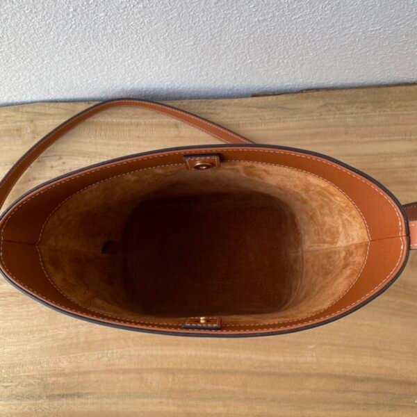 CELINE SMALL BUCKET CUIR TRIOMPHE IN Smooth Calfskin