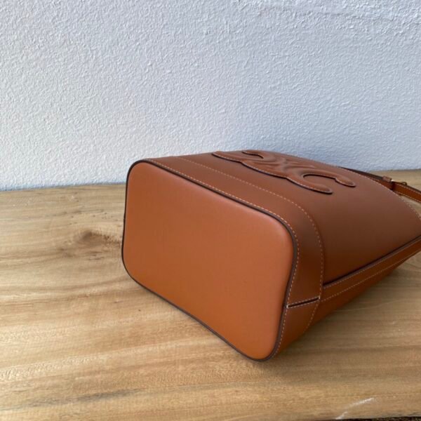 CELINE SMALL BUCKET CUIR TRIOMPHE IN Smooth Calfskin