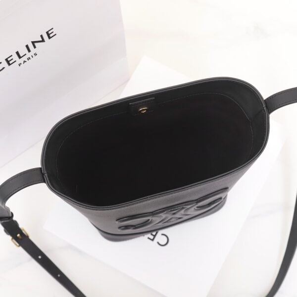 CELINE SMALL BUCKET CUIR TRIOMPHE IN Smooth Calfskin