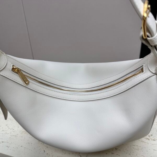 CELINE MEDIUM HELOÏSE BAG IN SUPPLE GRAINED CALFSKIN WHITE