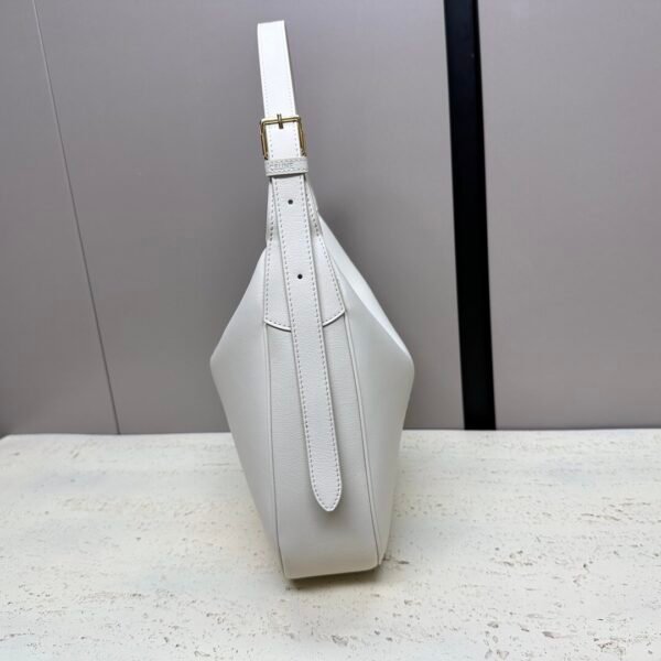 CELINE MEDIUM HELOÏSE BAG IN SUPPLE GRAINED CALFSKIN WHITE