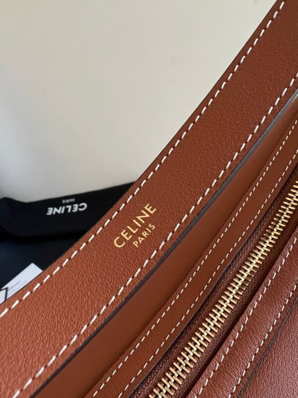 CELINE MEDIUM HELOÏSE BAG IN SUPPLE GRAINED CALFSKIN BLACK