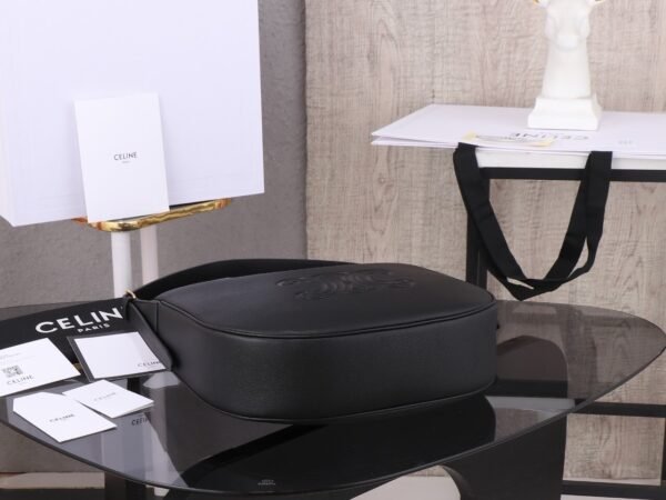 CELINE MEDIUM HELOÏSE BAG IN SUPPLE GRAINED CALFSKIN BLACK