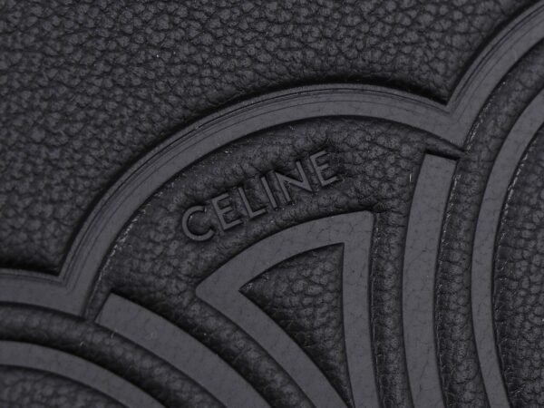 CELINE MEDIUM HELOÏSE BAG IN SUPPLE GRAINED CALFSKIN BLACK