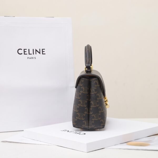 CELINE TEEN NINO BAG IN Triomphe Canvas - TAN