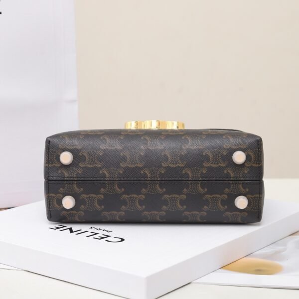 CELINE TEEN NINO BAG IN Triomphe Canvas - TAN