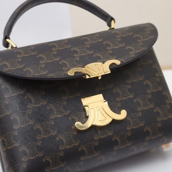 CELINE TEEN NINO BAG IN Triomphe Canvas - TAN