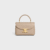 118113FXK-03CP (1) CELINE TEEN NINO BAG IN SUPPLE GRAINED CALFSKIN - Apricot color