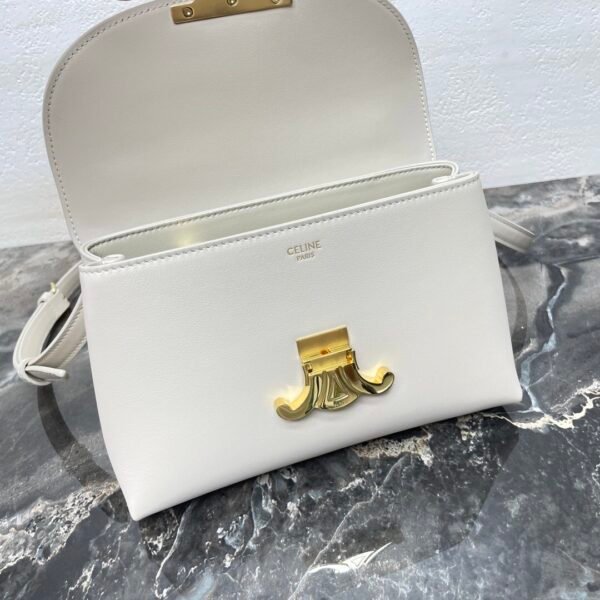 118113GG2-01RC (2) CELINE TEEN NINO BAG IN SMOOTH SATINATED CALFSKIN