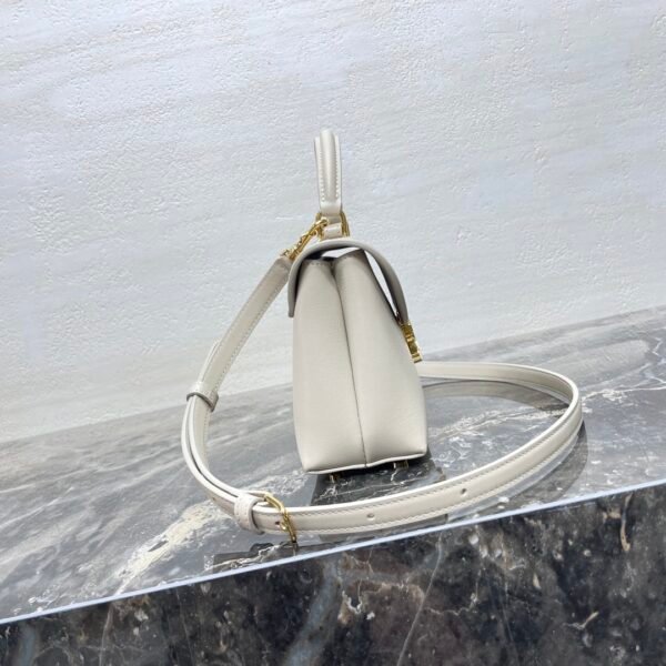 118113GG2-01RC (9) CELINE TEEN NINO BAG IN SMOOTH SATINATED CALFSKIN