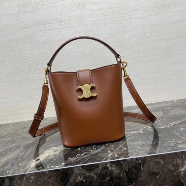 CELINE SMALL BUCKET LOUISE IN SMOOTH CALFSKIN