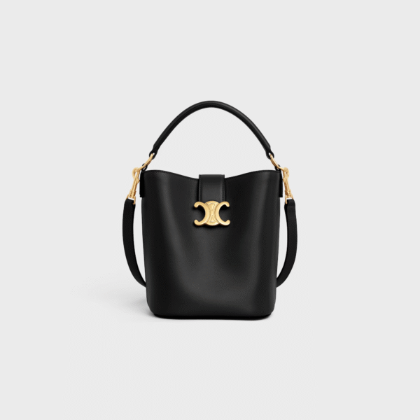 119173FX9-38NO (1) CELINE SMALL BUCKET LOUISE IN SMOOTH CALFSKIN