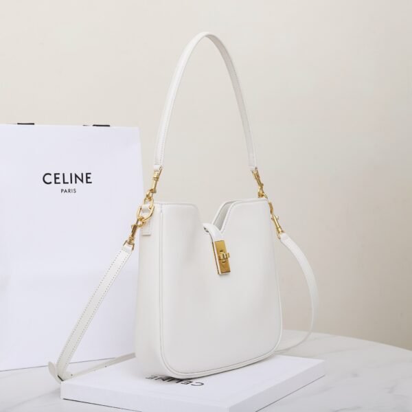 120693FX9-01RC (8) Celine SMALL CAMILLE 16 SOFT BAG IN SMOOTH CALFSKIN