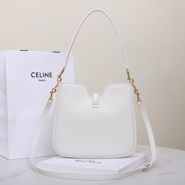 120693FX9-01RC (9) Celine SMALL CAMILLE 16 SOFT BAG IN SMOOTH CALFSKIN