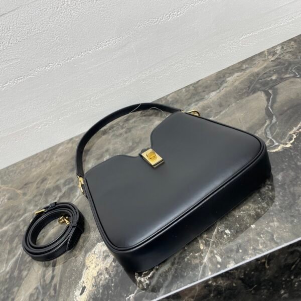 120693FX9-38NO (2) Celine SMALL CAMILLE 16 SOFT BAG IN SMOOTH CALFSKIN