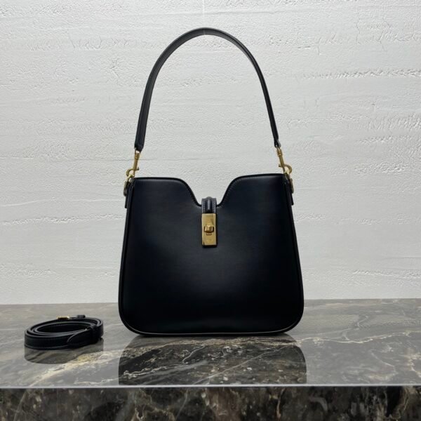 120693FX9-38NO (8) Celine SMALL CAMILLE 16 SOFT BAG IN SMOOTH CALFSKIN