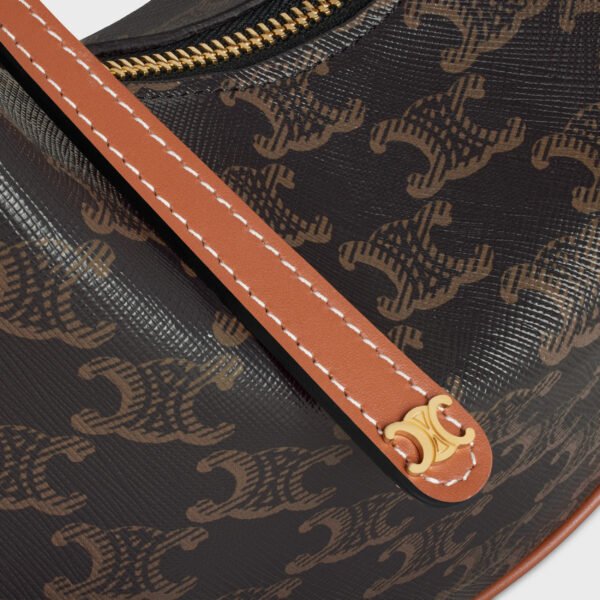 120722FQM-04LU (5) Teen Celine Lulu IN TRIOMPHE CANVAS AND CALFSKIN