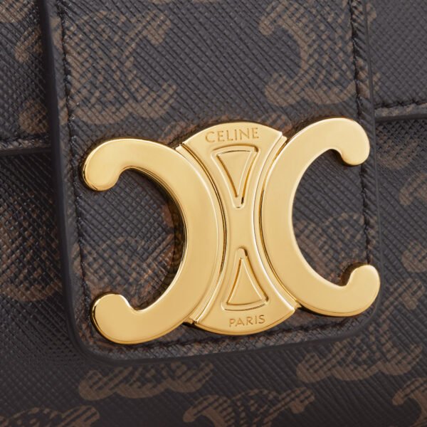 TEEN CELINE VICTOIRE BAG in Triomphe Canvas