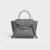 CELINE NANO BELT BAG IN GRAINED CALFSKIN - GREY
