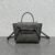 CELINE NANO BELT BAG IN GRAINED CALFSKIN - GREY