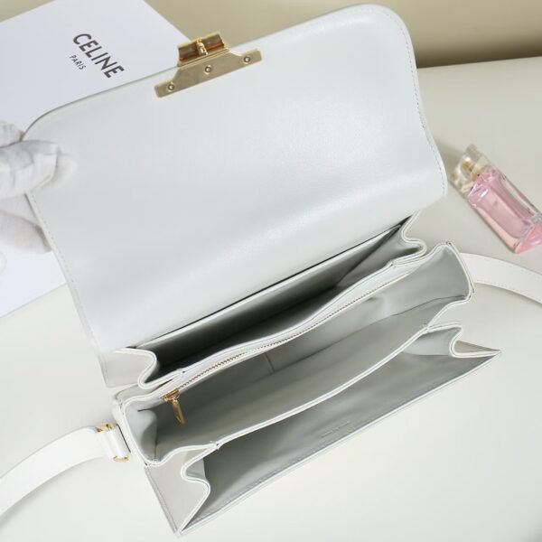 Celine CLASSIQUE TRIOMPHE BAG IN shiny calfskin