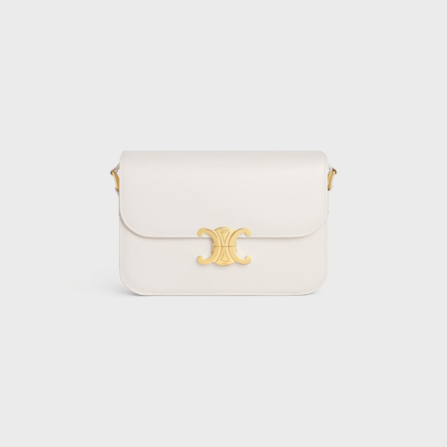 Celine CLASSIQUE TRIOMPHE BAG IN shiny calfskin