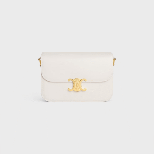 Celine CLASSIQUE TRIOMPHE BAG IN shiny calfskin