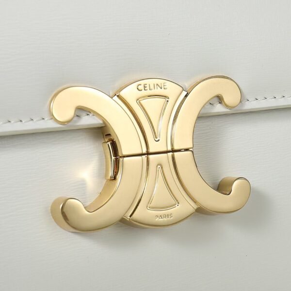 Celine CLASSIQUE TRIOMPHE BAG IN shiny calfskin