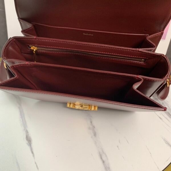 Celine CLASSIQUE TRIOMPHE BAG IN shiny calfskin