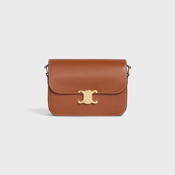 Celine CLASSIQUE TRIOMPHE BAG IN Natural Calfskin