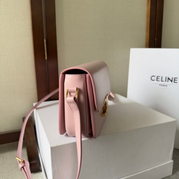 Celine Teen Triomphe Bag in shiny calfskin