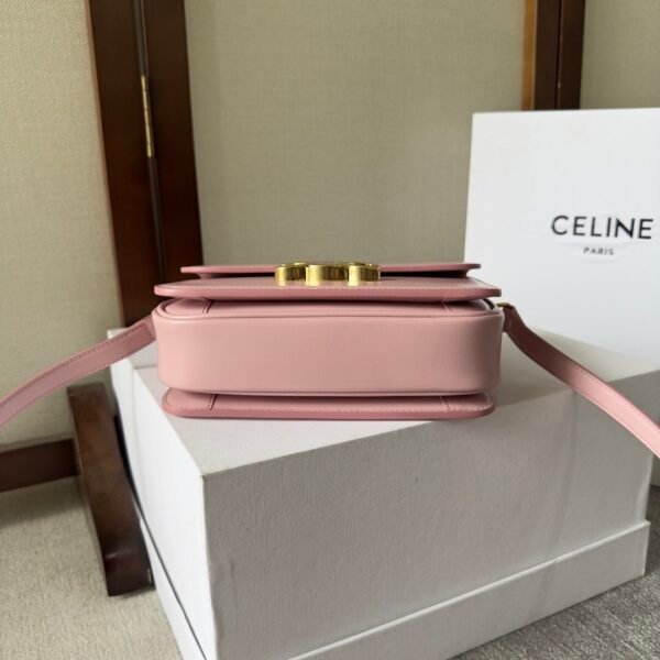 Celine Teen Triomphe Bag in shiny calfskin